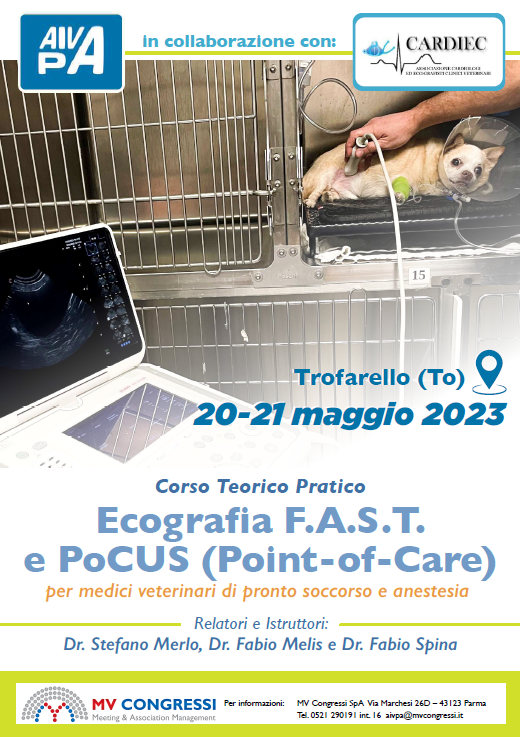 Sabato 20 Maggio 2023 Ecografia F.A.S.T. e PoCUS (Point-of-Care)